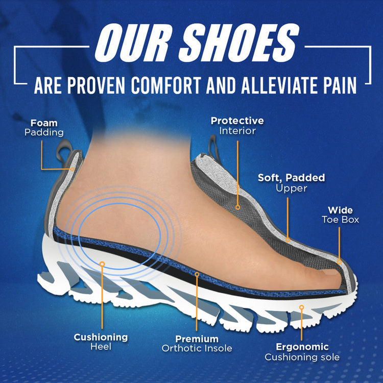 (Zeitlich begrenzte Aktion mit 49 % Rabatt) Warme, wasserdichte, rutschfeste Baumwollschuhe für Herren im Winter mit Klettverschluss, breite Zehenpartie, orthopädische Fußgewölbeunterstützung, Slip-on-Baumwollschuhe 