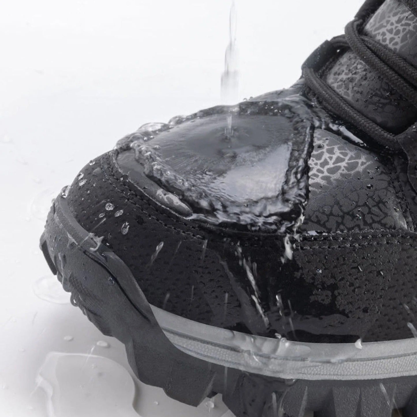 (⏰Zeitlich begrenzter Rabatt 49 %) Dicke, warme Schneestiefel für Herren, breite Zehenpartie, rutschfeste, pelzgefütterte Lederstiefel, wasserdichte Winter-Wanderstiefel 